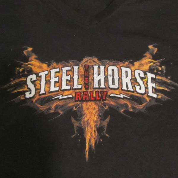 Women's 2024 V-Neck T-shirt featuring Skull and Flames - Image 3